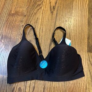 Barely‎ There Elegant Black Bra size XL no underwire